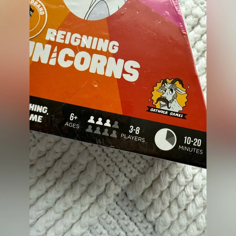 Reigning Unicorns The Matching, Yelling Unicorn Card Game